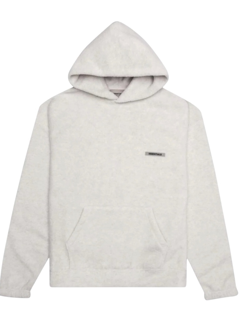 Essentials Fear of God Polar Fleece Hoodie in Oatmeal